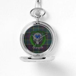 Forsyth Scottish Clan Tartan & Crest 腕時計