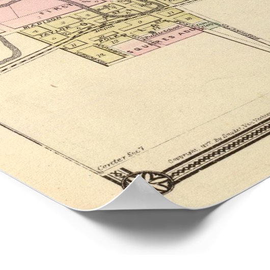 Fort Atkinson, Waterloo and Palmyra, Jefferson Co ポスター (角)