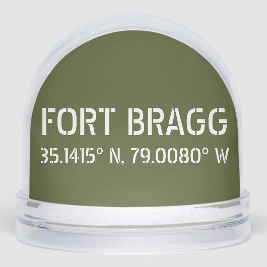 Fort Bragg Latitude Longitude  (正面)