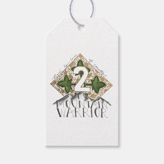 Fort Carson Military 4ID card ギフトタグ (正面)