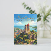 Fort Cépérou French Guiana ポストカード (スタンド正面)