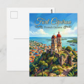 Fort Cépérou French Guiana ポストカード (正面/裏面)