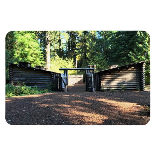 Fort Clatsop,アストリア,オレゴン マグネット (横)