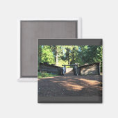 Fort Clatsop，アストリア，オレゴン マグネット (正面/裏面)