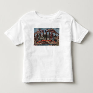 Fort Collins、コロラド州-大きい手紙場面 トドラーTシャツ