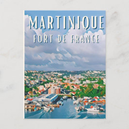 Fort de France Photo Vintage  ポストカード