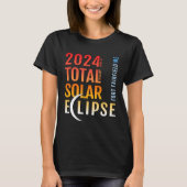 Fort Fairfield Maine ME Total Solar Eclipse 2024 5 Tシャツ (正面)