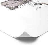 Fort Hunter Barn Sketch / Artist Larry Lerew ポスター (角)