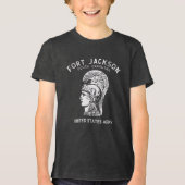 Fort Jackson Vintage White トライブレンドTシャツ (正面)