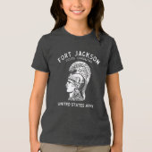 Fort Jackson Vintage White トライブレンドTシャツ (正面)