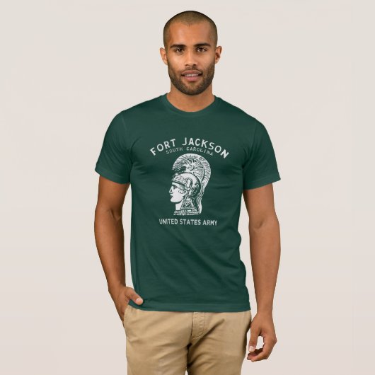 Fort Jackson Vintage White Tシャツ (正面フル)