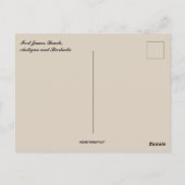 Fort James Beach Antigua and Barbuda ポストカード (裏面)