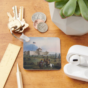 Fort Laramie, Sublette Fort, Fort William, Miller キーホルダー