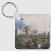 Fort Laramie, Sublette Fort, Fort William, Miller キーホルダー (正面)