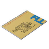 Fort Lauderdale空港(FLL)図表のノート ノートブック (左側)