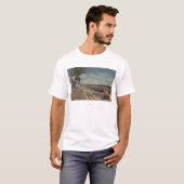 Fort Lauderdale、フロリダ-フィートL.の眺め Tシャツ (正面フル)