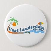 Fort Lauderdale。 缶バッジ (正面)