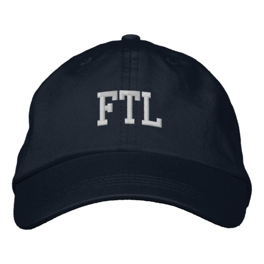  Fort Lauderdale Florida Embroidered Baseball Hat 刺繍入りキャップ (正面)