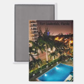 Fort Lauderdale Florida Magnet マグネット (正面/裏面)
