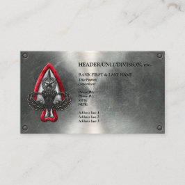 Fort Libertyカスタマイズ可能な金属製の名刺 名刺