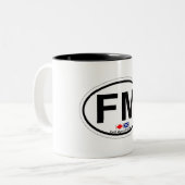 Fort Myers浜 ツートーンマグカップ (正面左)