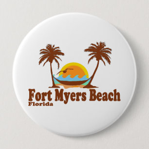 Fort Myers浜 缶バッジ