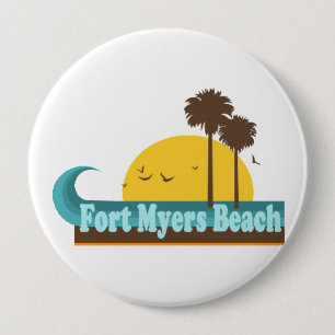 Fort Myers浜 缶バッジ