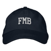 Fort Myers Beach Embroidered Florida Baseball Hat 刺繍入りキャップ (正面)