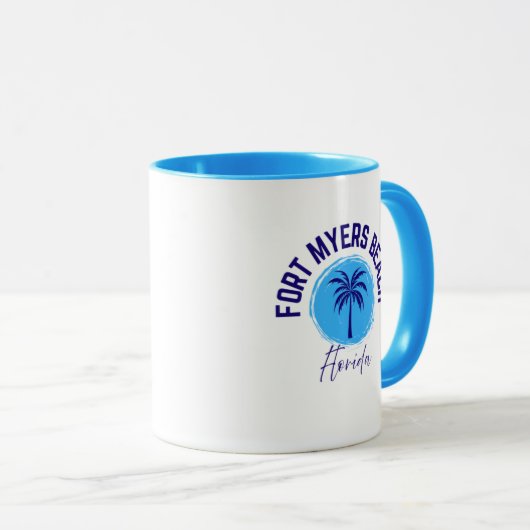 Fort Myers Beach Florida Coffee Mug マグカップ (正面右)