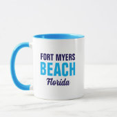 Fort Myers Beach Florida Coffee Mug マグカップ (左)