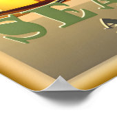 Fort Myers Beach Florida Orange Blossom Special ポスター (角)