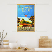 Fort Myers Beach Florida Orange Blossom Special ポスター (キッチン)