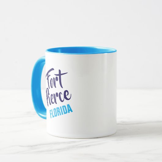 Fort Pierce Florida Coffee Mug マグカップ (正面左)
