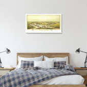 Fort Reno Oklahoma Territory 1891 Lithograph キャンバスプリント (インサイチュ (寝室))