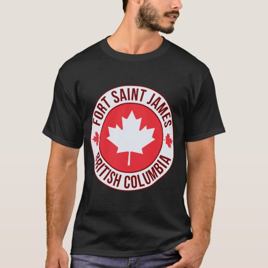 Fort Saint James, Canada City T-Shirt | Travel & H Tシャツ (正面)