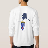 FORT WAINWRIGHT WARRIORS Tシャツ (裏面)