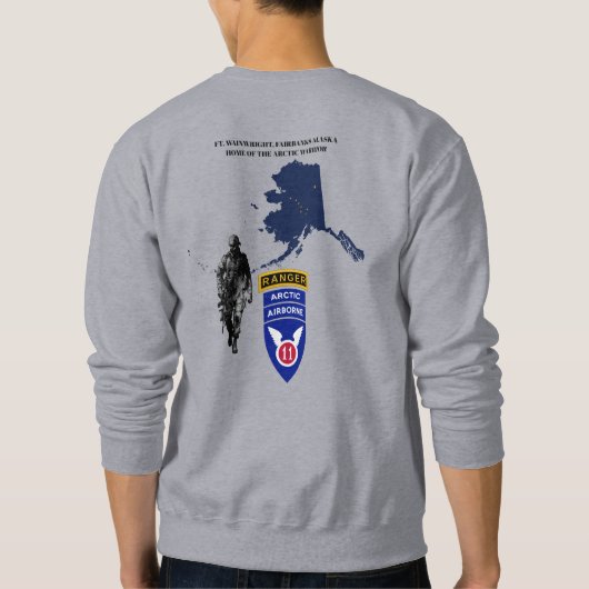 FORT WAINWRIGHT WARRIORS Tシャツ (裏面)
