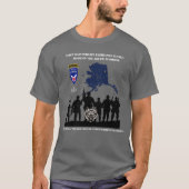 FORT WAINWRIGHT WARRIORS Tシャツ (正面)