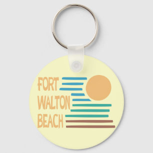 Fort Walton Beachの幾何学的設計 キーホルダー
