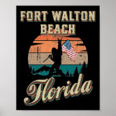 Fort Walton Beach Florida ポスター (正面)