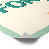 Fort Walton Beach Florida Emerald Coast Pin U ポスター (角)