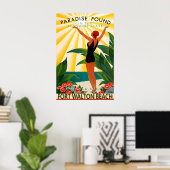 Fort Walton Beach Okaloosa County Florida Travel ポスター (ホームオフィス)