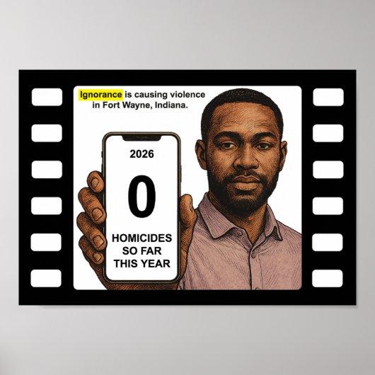 Fort Wayne, Indiana Poster ポスター (正面)