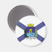 Fortaleza Ceara Brasil，ブラジル マグネット (正面/裏面)