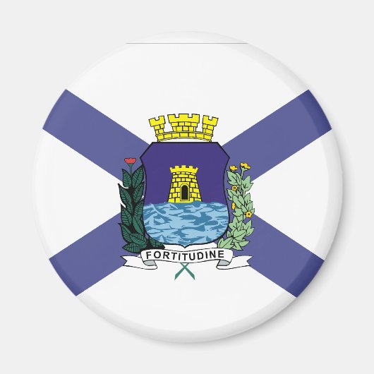 Fortaleza Ceara Brasil，ブラジル マグネット (正面)