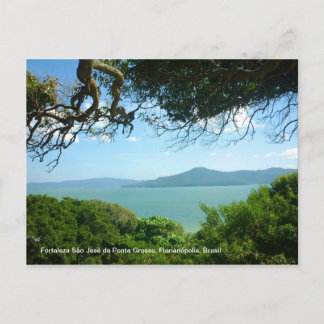 Fortaleza San Jose, Florianopolis, Brasil. ポストカード