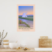 Forth and Clyde Canal Towpath Scotlands Great ポスター (キッチン)