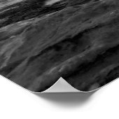 Forth Bridges Black & White ポスター (角)