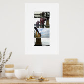 Forth Rail Bridgeビュー ポスター (キッチン)