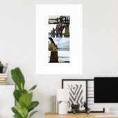 Forth Rail Bridgeビュー ポスター (ホームオフィス)